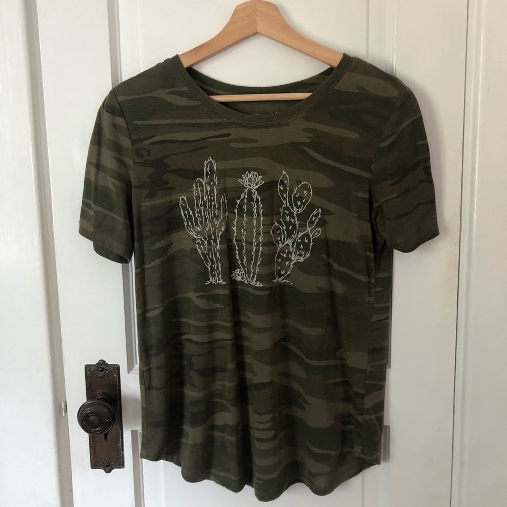 Camo Graphic Tee